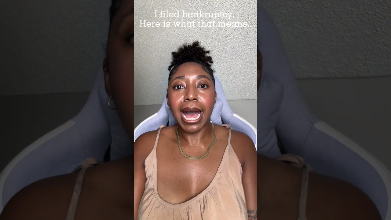 What is filing bankruptcy? #finance #bankrputcy #rebuilding