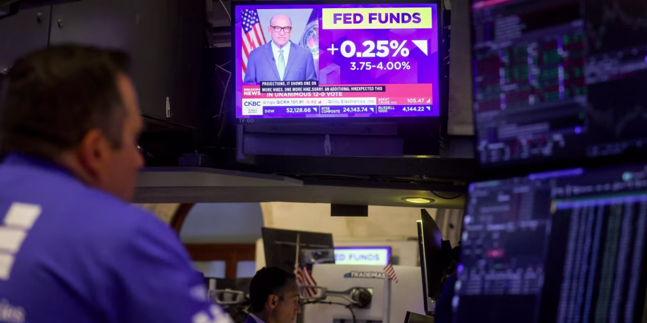 U.S. Markets Sell Off After Fed’s Warsh Says Inflation Is Still ‘Too High’