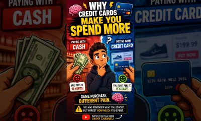 Why Credit Cards Make You Spend More #Shorts #Finance
