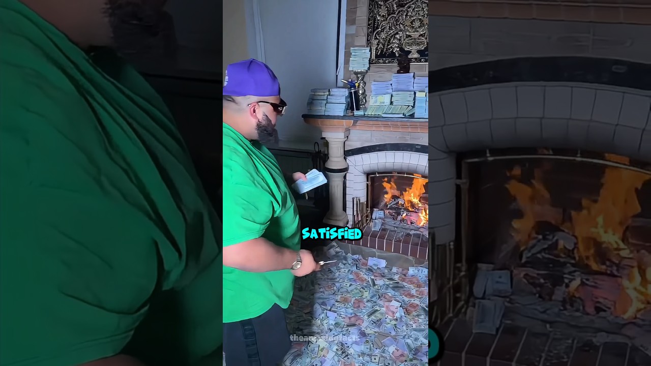 Why Is He Burning Money?