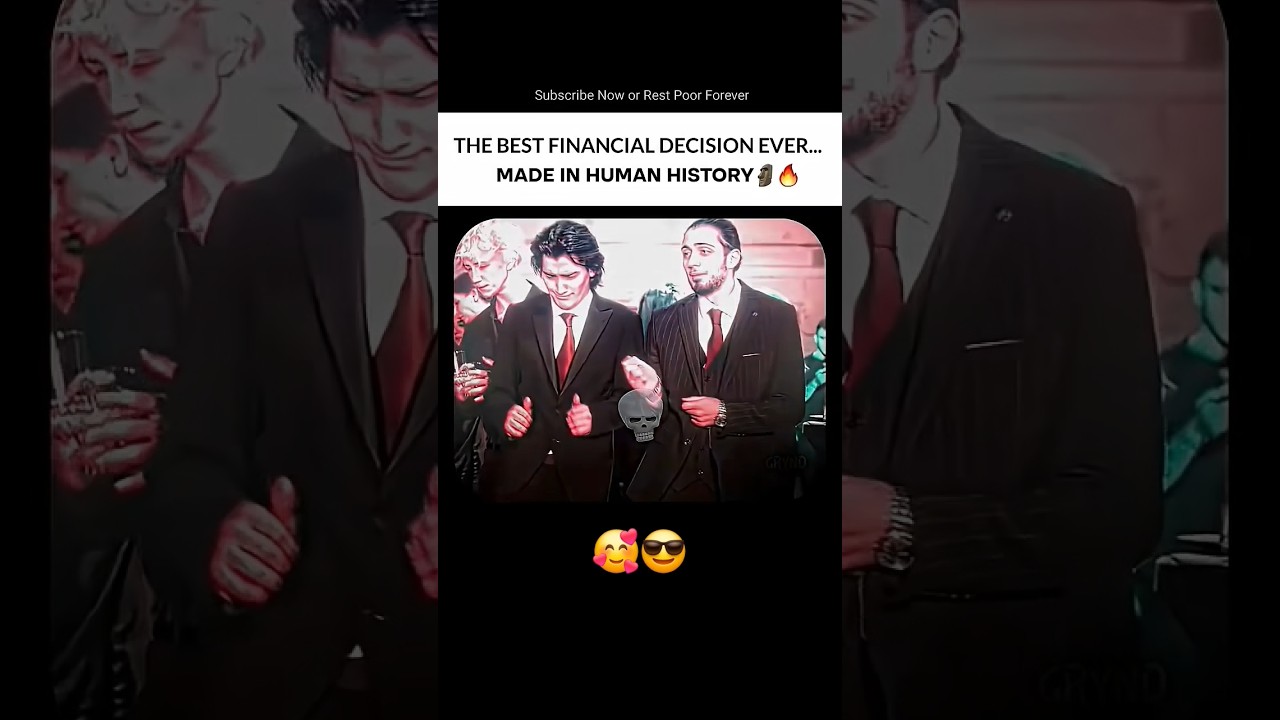 Bro Made A Financial Decision #mindset #selfimprovement #mc #dc #motivation #discipline