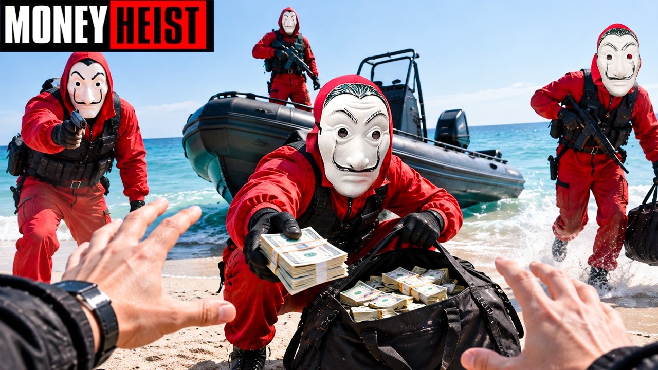 PARKOUR VS MONEY HEIST! 6 | BAD GUYS: No ESCAPE, THE BOAT IS HERE... LET’S GO! (BELLA CIAO) Epic POV