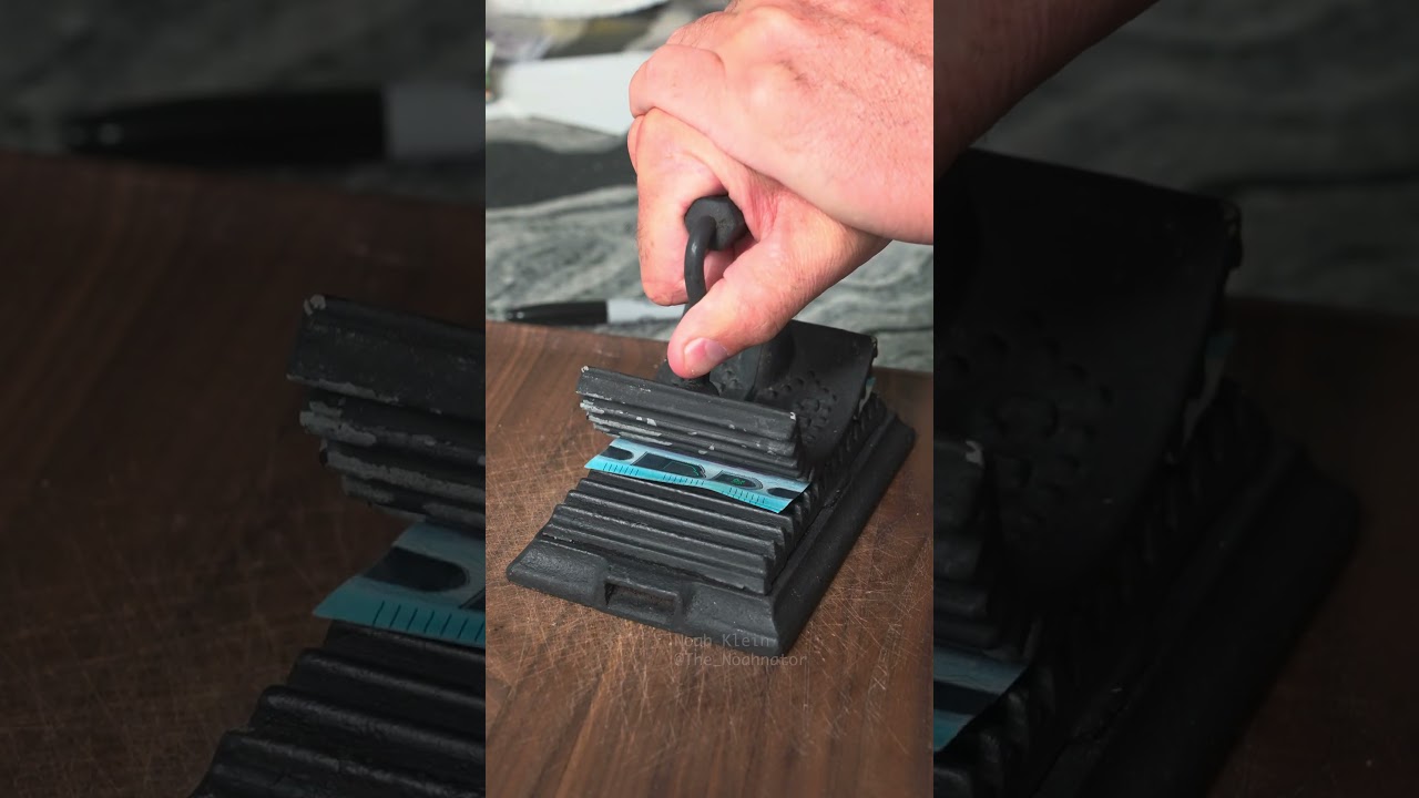 20 Euros vs hand press #lifehack #money #asmr