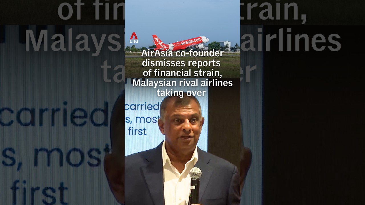 AirAsia co-founder dismisses reports of financial strain, Malaysian rival airlines taking over