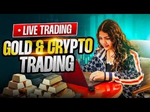 Live Gold, Crypto Trading | 18 SEP | #goldtrading #cryptotrading #bitcoin - MANSI