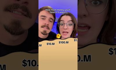 How Much Money Will You Make in 5 Years?! #challenge #game #couple