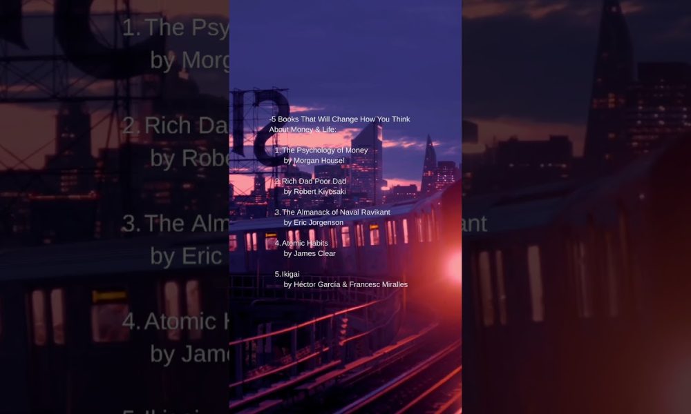 5 Finance & Self-Improvement Books That Will Change How You Think About Money & Life