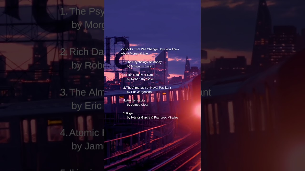 5 Finance & Self-Improvement Books That Will Change How You Think About Money & Life