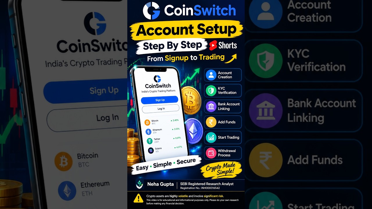 CoinSwitch Account Setup: Step-by-Step Guide #coinswitch #crypto