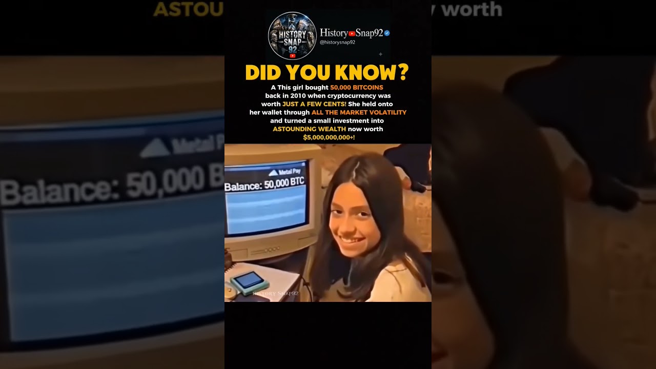 The 50,000 Bitcoin Mystery #facts #shorts