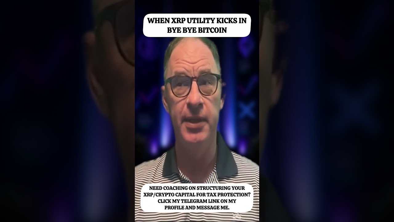 When XRP utility kicks in, bye bye bitcoin #xrp #ripple #crypto