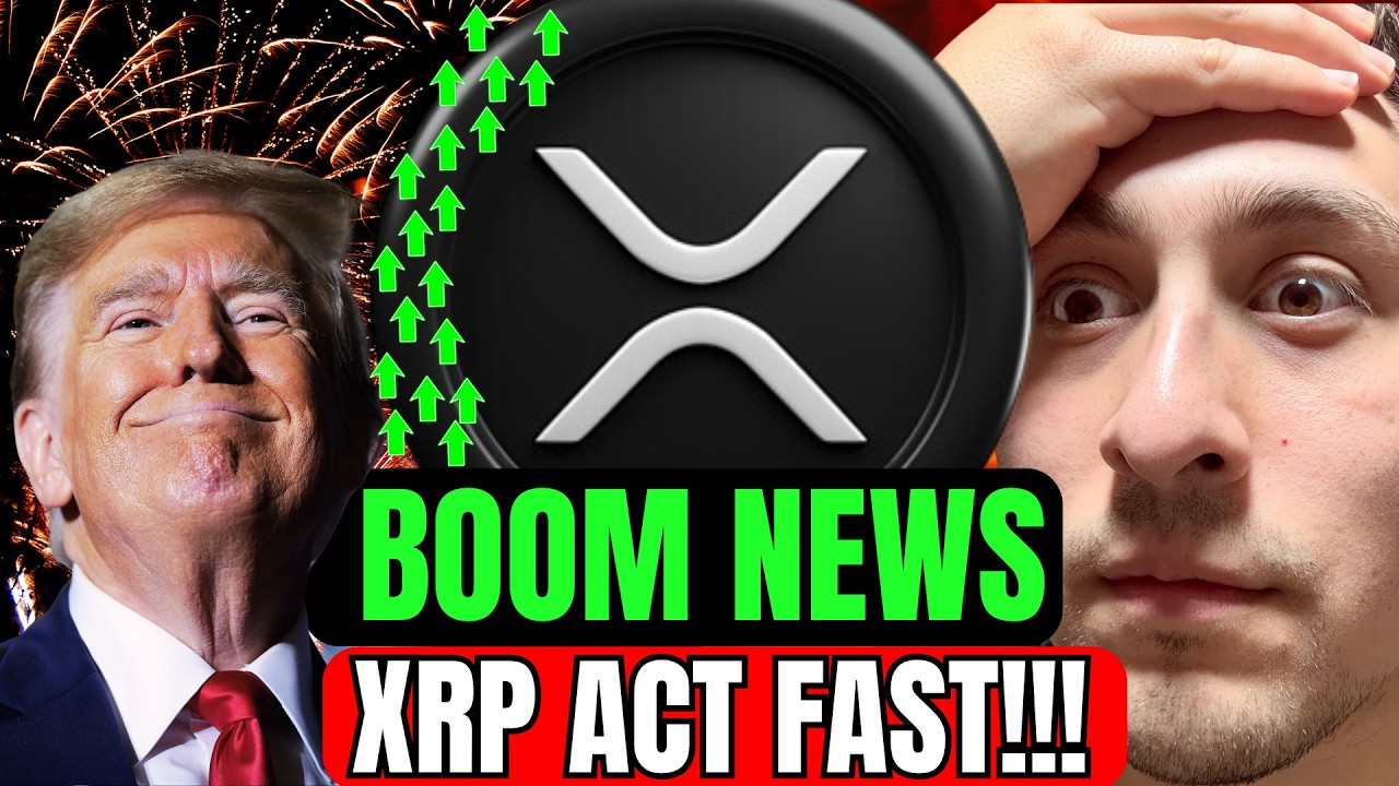 XRP It's 6% NOW! VERY BIG THINGS Coming says TRUMP!!!
