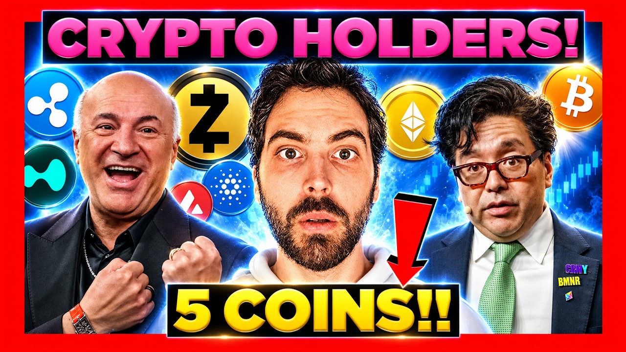 Ethereum Is About To EXPLODE!! Top 5 Crypto Coins!!