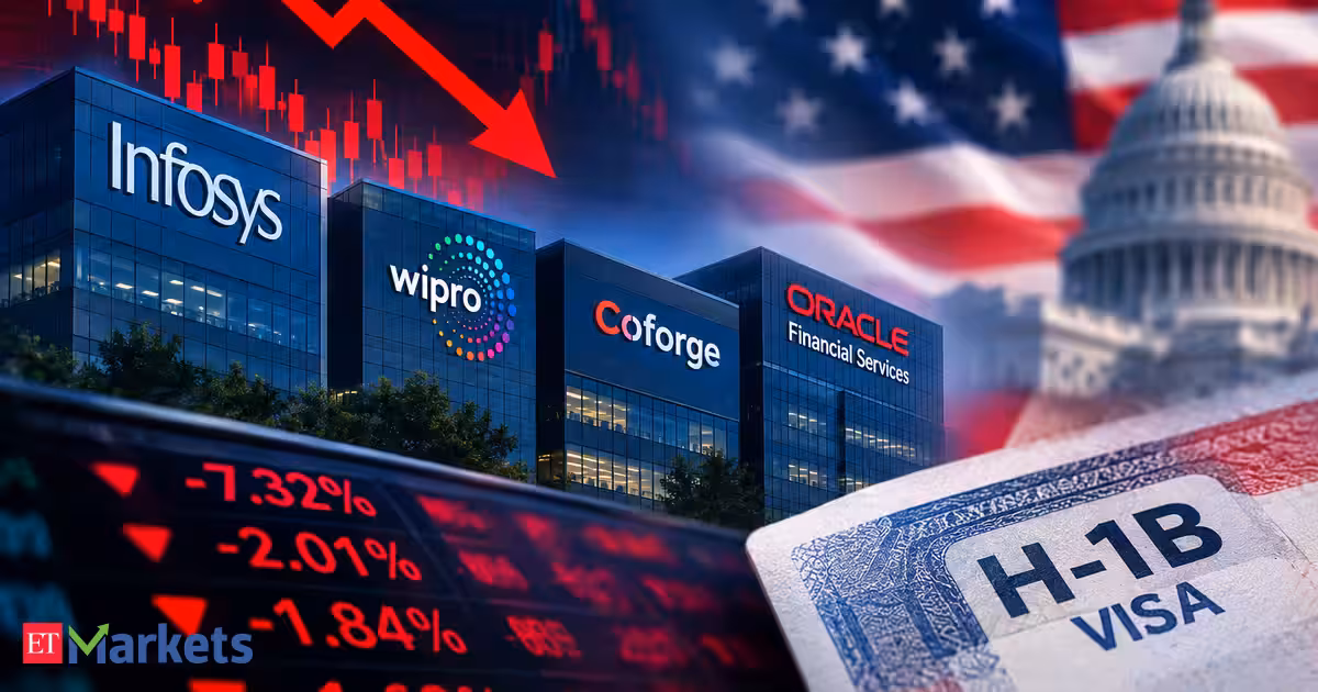 OFSS shares tumble 7%; Wipro, Coforge, Infosys shares down up to 2%. Why are IT stocks under pressure today?