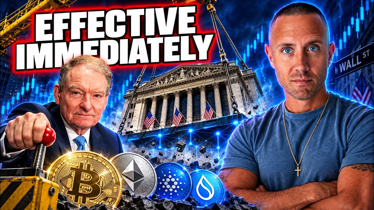 Crypto BOMBSHELL! SEC Just Put $75 Trillion Stock Market On Blockchain! (This Is Real!)