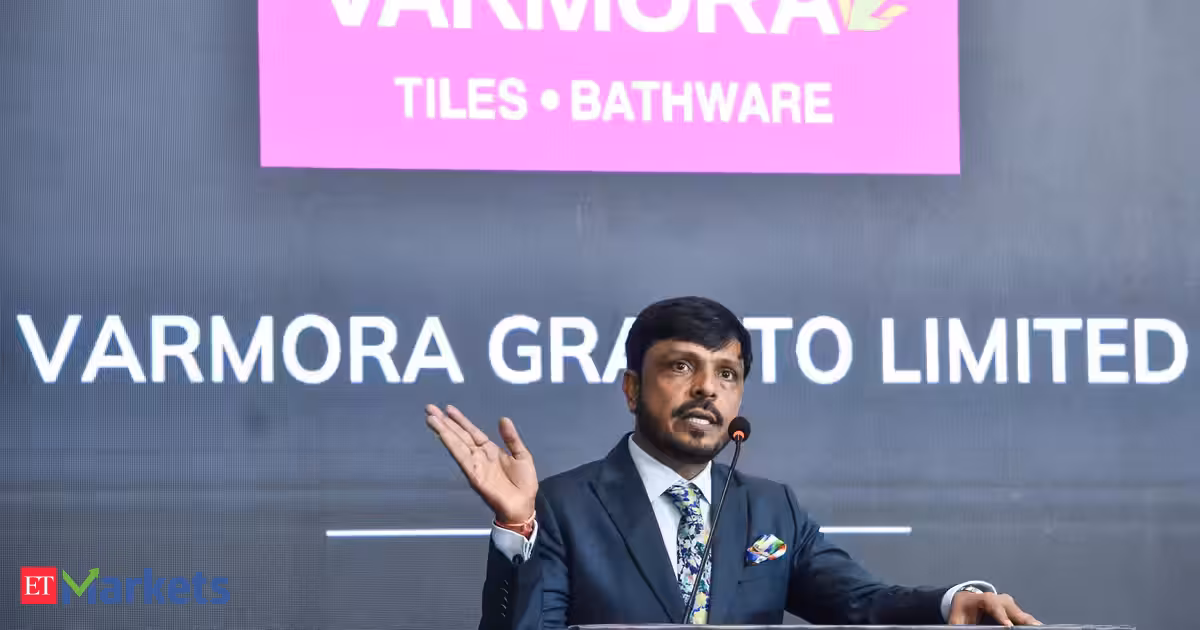 Varmora Granito raises Rs 212 crore from anchor investors ahead of Rs 708 crore IPO