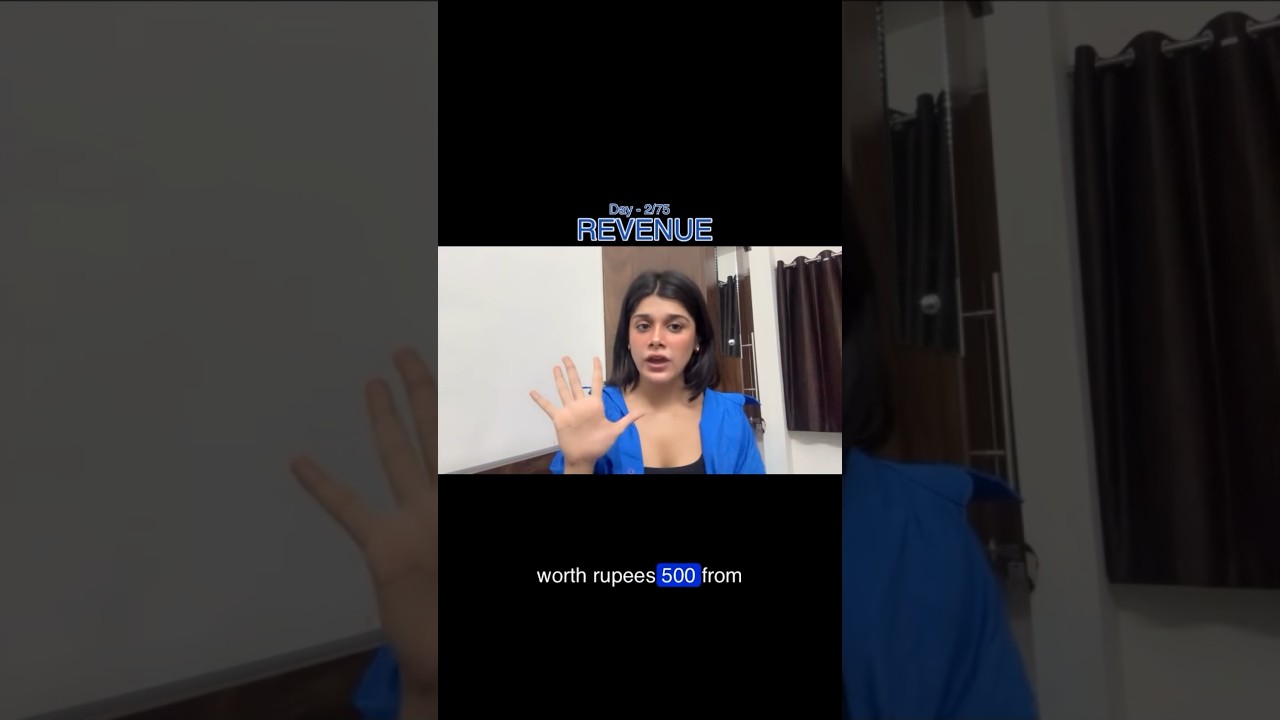 Day 2/75 days Hard Series (Revenue) #mba #finance #market #ytshorts #shortsfeed