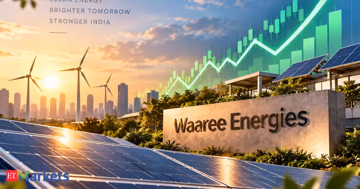 Waaree Energies shares gain 2% after company bags 2 GW solar module order