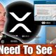 Ripple XRP Holders Need To See This..... Just Watch The Video!
