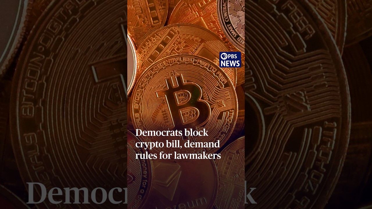 Democrats block crypto bill, demand rules for lawmakers