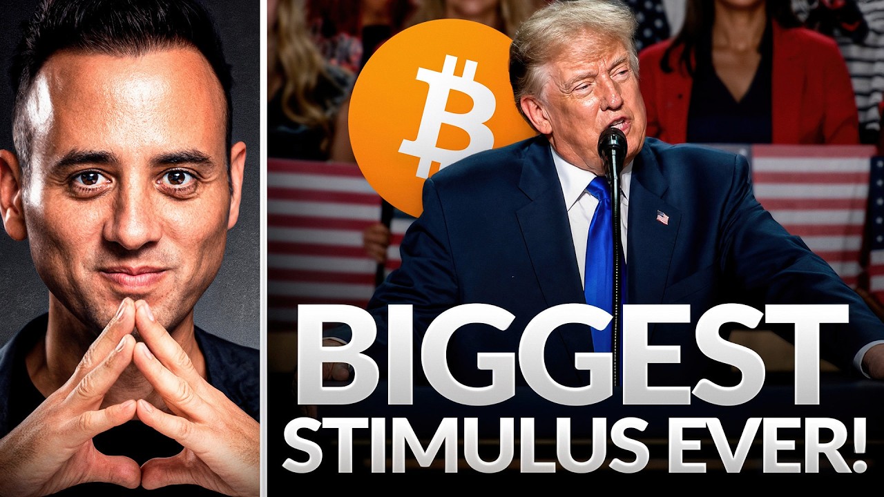 Trump Announces The Biggest Stimulus Ever! HUGE For Crypto