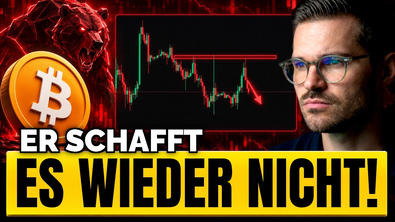 CRASH WARNUNG: DAS darf auf keinen Fall bei Bitcoin passieren!