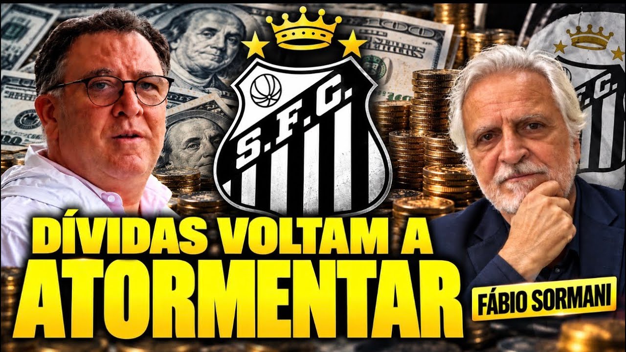 PROBLEMAS FINANCEIROS VOLTAM A ATORMENTAR O SANTOS