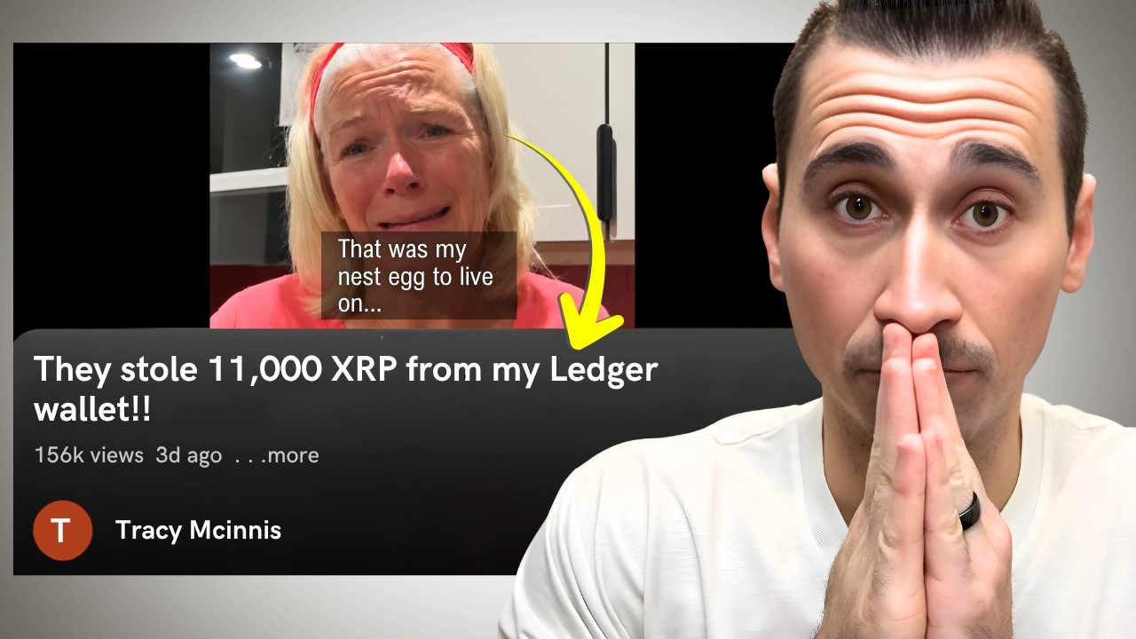 How Tracy's Ledger Wallet Was "HACKED" (New XRP Scam Explained)