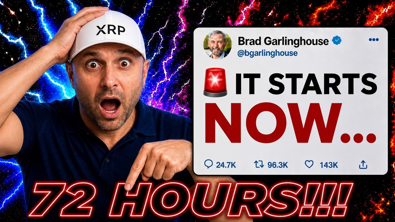 XRP HOLDERS ARE NOT READY FOR WHAT HAPPENS IN THE NEXT 72 HOURS