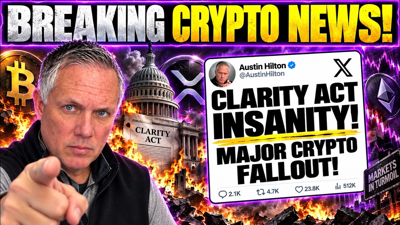 CLARITY ACT INSANITY! BREAKING CRYPTO NEWS!