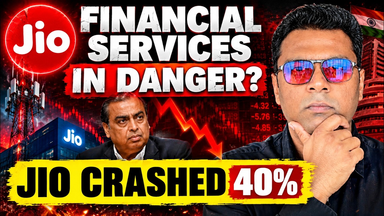 Jio Financial in Danger ? The Most Expensive Stock or The Next Bajaj Finance?