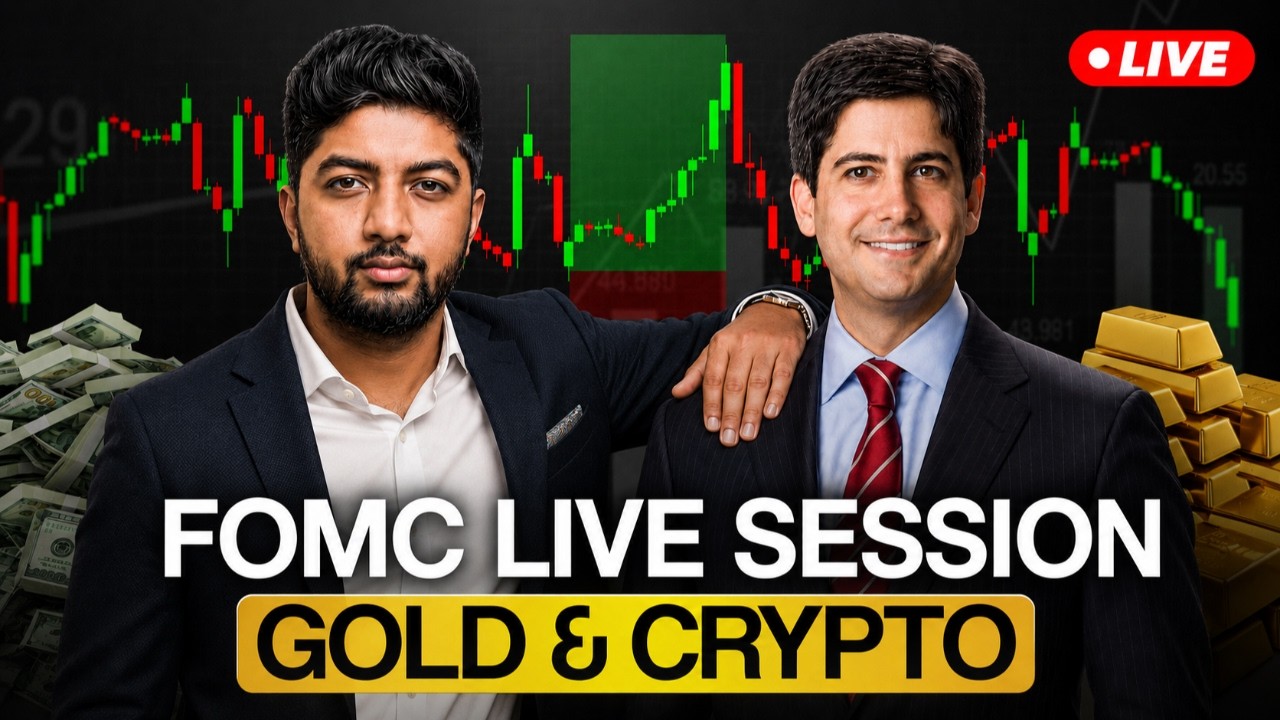 Sep 16 | Live Market Analysis for Gold and Crypto | FOMC LIVE