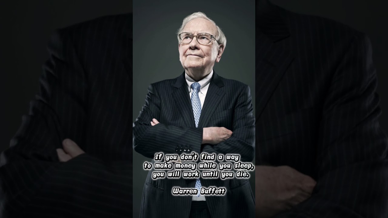 Warren Buffett’s 1 Rule for Financial Freedom#WarrenBuffett#Investing#PassiveIncome#FinancialFreedom