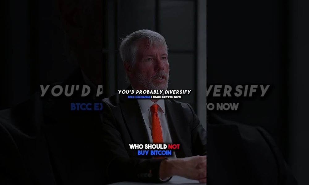 Michael Saylor REVEALS Who Should NOT Buy Bitcoin
