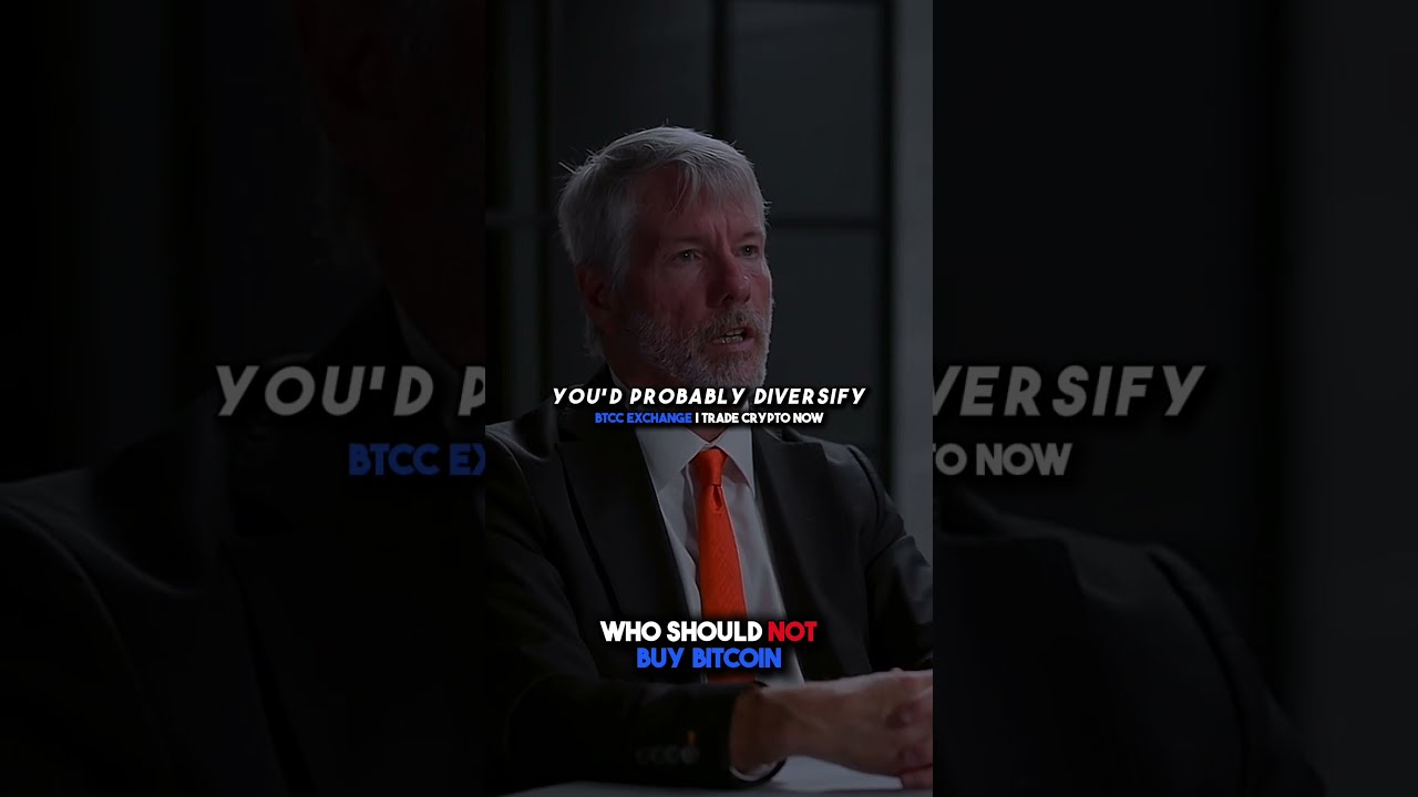 Michael Saylor REVEALS Who Should NOT Buy Bitcoin