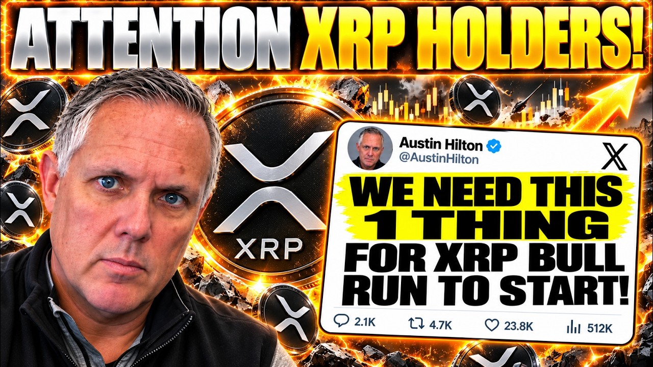 XRP HOLDERS! WE NEED 1 MORE THING TO KICK OFF XRP BULL RUN!