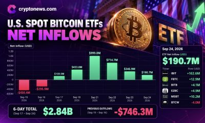 BTC ETFs reverse from $5.8B outflow to net inflows. Key levels, price prediction, and what the flow shift means for Bitcoin.