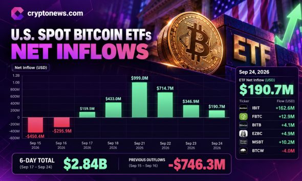 BTC ETFs reverse from $5.8B outflow to net inflows. Key levels, price prediction, and what the flow shift means for Bitcoin.