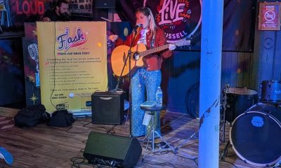 US singer-songwriter performs in Southsea for radio station