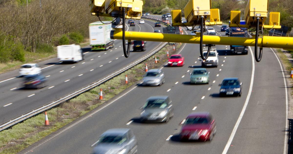 Why M6 driver flashed by camera despite driving at 70mph