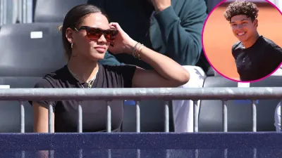 Olympian Trinity Rodman Cheers on Boyfriend Ben Shelton During His Tennis Match at BMW Open