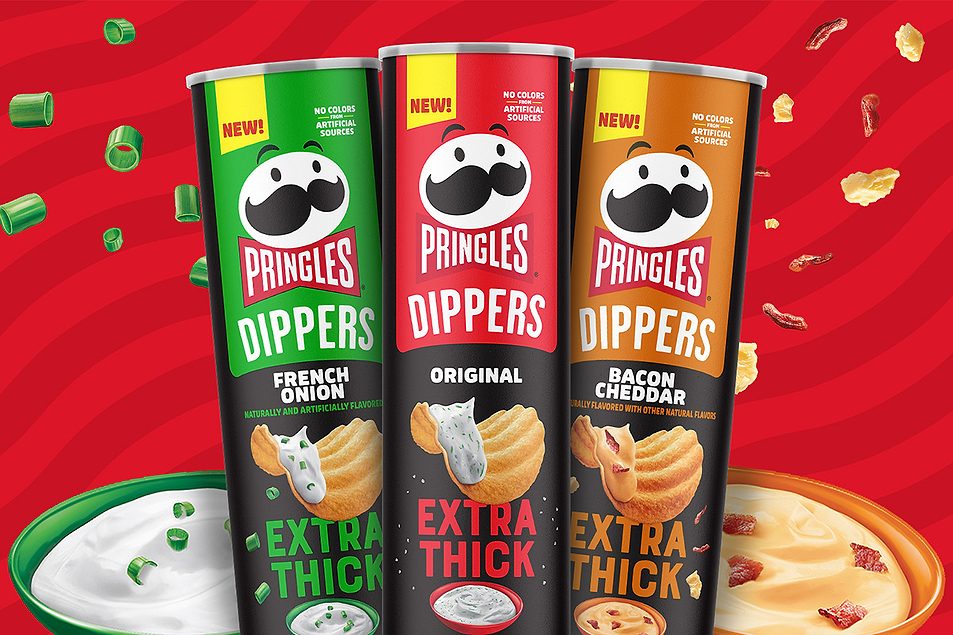Mars launches dippable Pringles | Food Business News