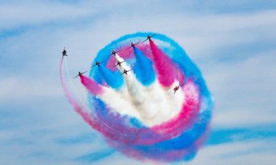 Red Arrows scheduled to fly over York region today