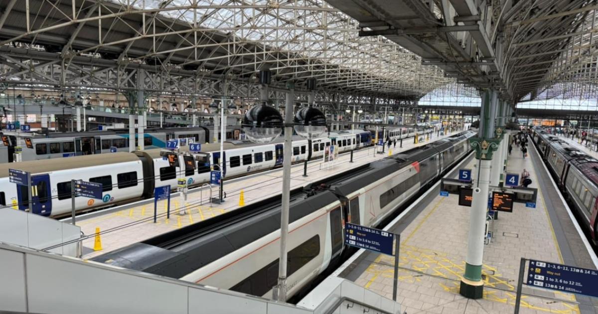 Trains running through Manchester Piccadilly cancelled
