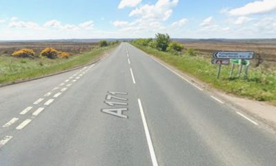 Man in his 30s dies following crash on A171 near Fylingdales