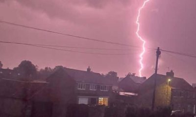 Pictures - 'Spectacular' storm over York and North Yorkshire