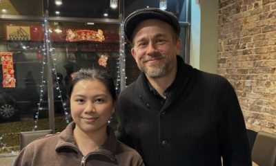 Netflix star Charlie Hunnam visits Durham Malaysian restaurant