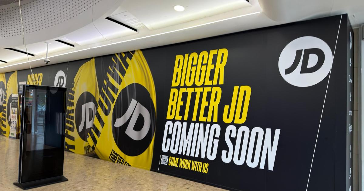 Signs go up for new JD Sports store in Middlesbrough