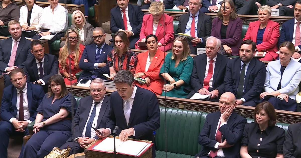 Echo Comment on Andy Burnham's first speech as PM in the Commons