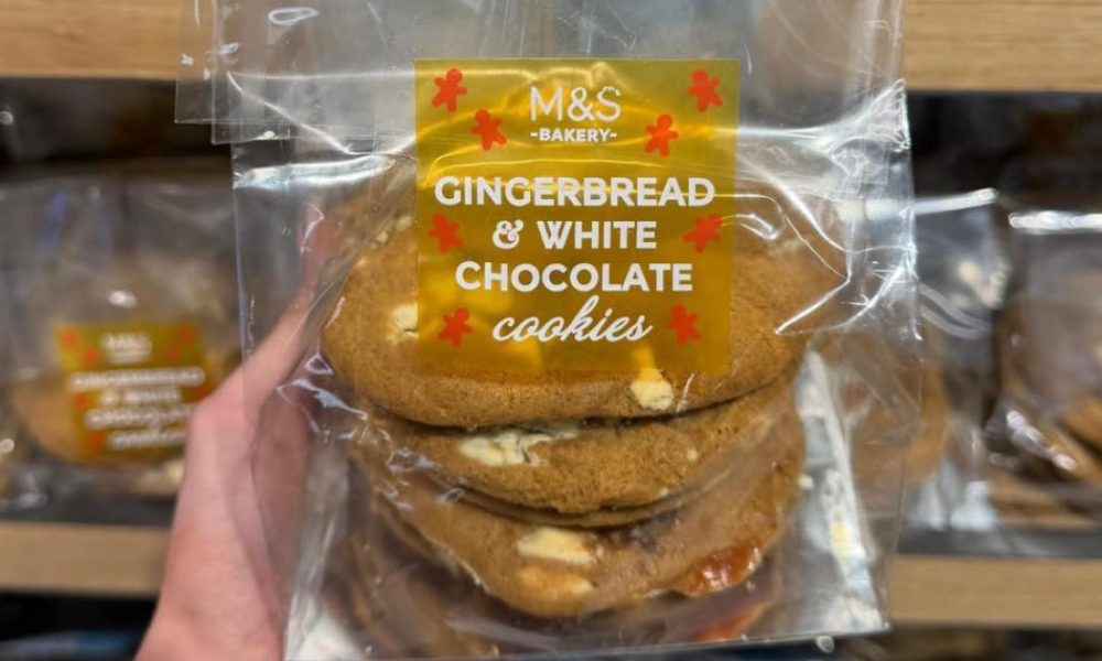 M&S viral white chocolate gingerbread cookies back in stores